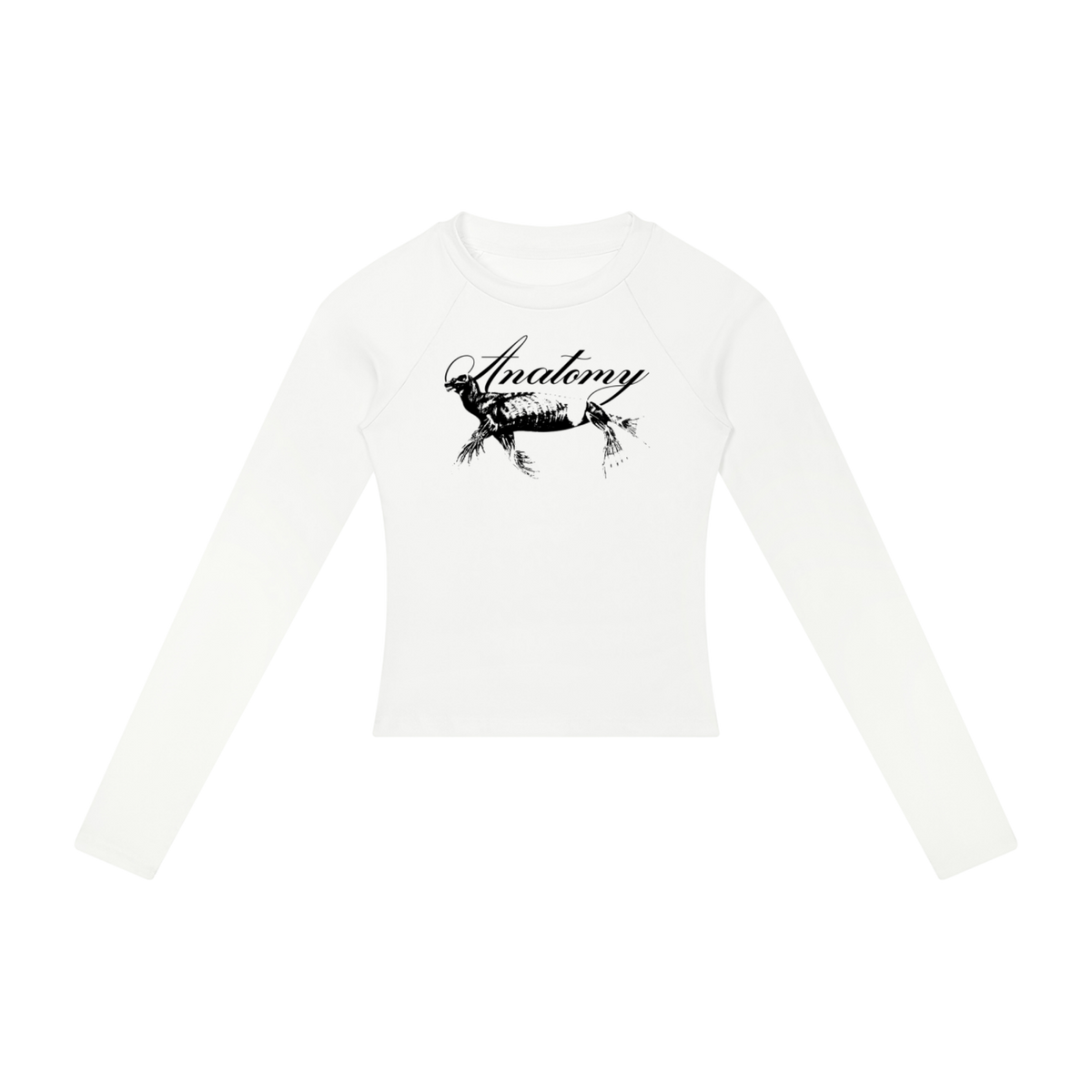 ANATOMY-Women’s Slim Raglan Long Sleeve T-Shirt