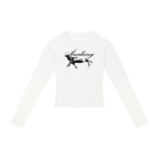 ANATOMY-Women’s Slim Raglan Long Sleeve T-Shirt
