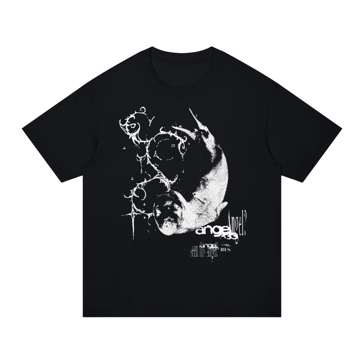 ANGEL?-Unisex Regular Fit Cotton T-Shirt