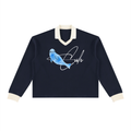 CUH-Unisex Color Block Long Sleeve Sweatshirt