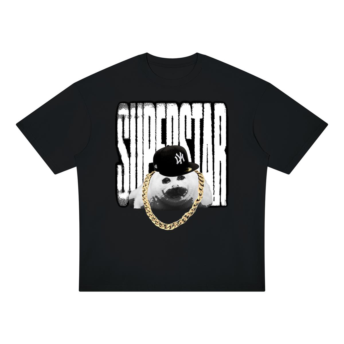 SUPERSTAR-Unisex Oversized Drop Shoulder T-Shirt