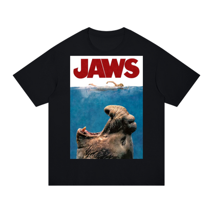 "JAWS"-Unisex Regular Fit Cotton T-Shirt