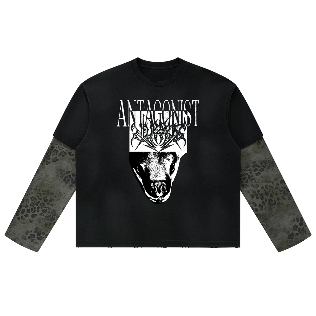 ANTAGONIST Paneled Layer T-Shirt