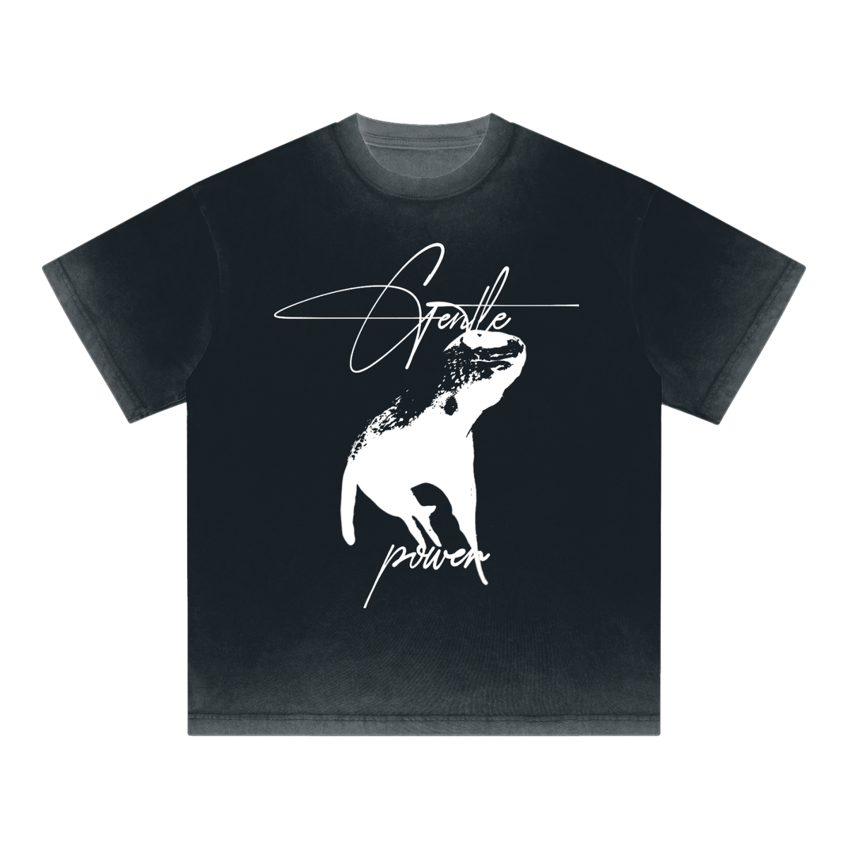 Gentle Power Loose Cotton T-Shirt