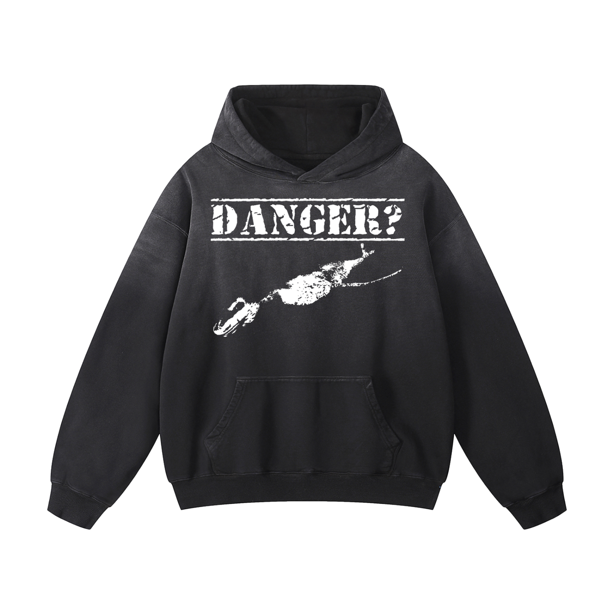 Danger?- Oversized Hoodie